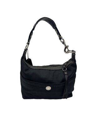 Coach Black Hamptons Hobo Shoulder Bag
